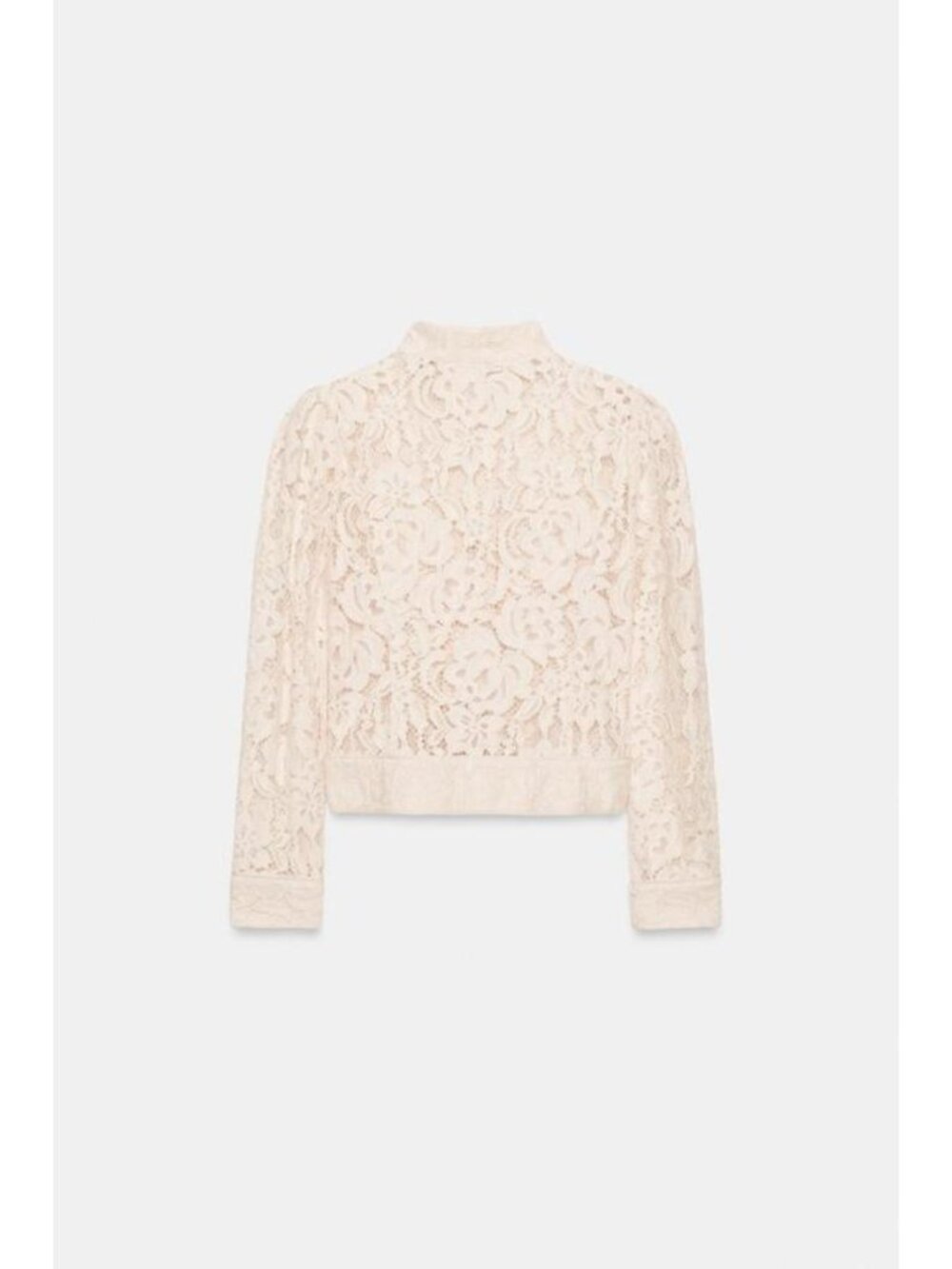 ZARA ZW COLLECTION LACE BLAZER - Picture 6 of 7